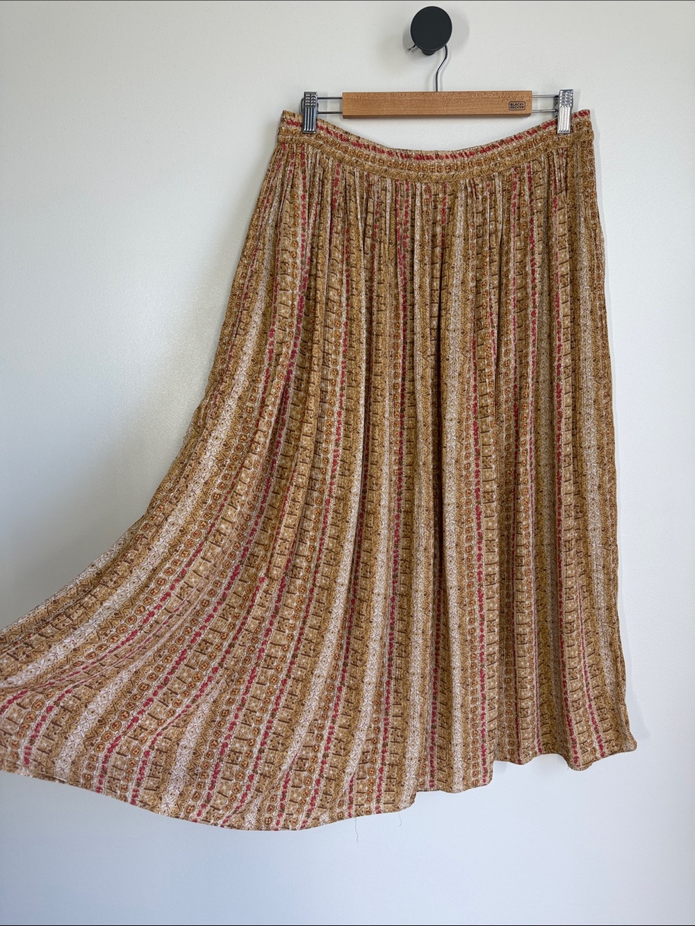 Vintage Talbots Pleated Midi / Maxi Skirt – L